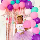 Brown Mauzo introduces his daughter to the world as she turns 1 (Photos)