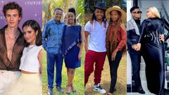 Shawn Mendes and Camila Cabello, Alfred Mutua and Lillian Nganga, Thee Pluto and Felicity, Harmonize and Frida Kajala.