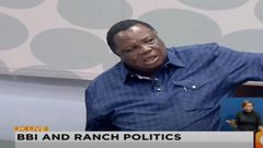 COTU Secretary General Francis Atwoli during an interview with Jeff Koinange