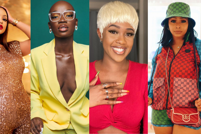 Mihlali Ndamase, the_odditty, Azziad Nasenya and Boity Thulo