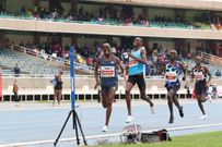 Charles Simotwo (3:32.75) wins the men’s 1500m Kenya Olympic Trials ahead of Kamar Etyang (3:33.02) second, Abel Kipsang (3:33.12) third. (COURTESY; Athletics Kenya)