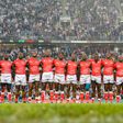 {FILE} HONG KONG, HONG KONG - APRIL 08: Kenya Rugby Squad during the HSBC Hong Kong Sevens 2018 match between Fiji and Kenya on April 8, 2018 in Hong Kong, Hong Kong. (Photo by Power Sport Images/Getty Images for HSBC)