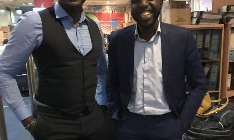 Ken Mijungu and Larry Madowo
