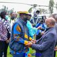 SK Macharia welcomes Raila Odinga to his home in Murang'a