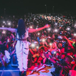 Tanzanian singer Zuchu on stage during December 11 concert in Malindi, Kenya