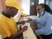 Omosh registers as a UDA party member