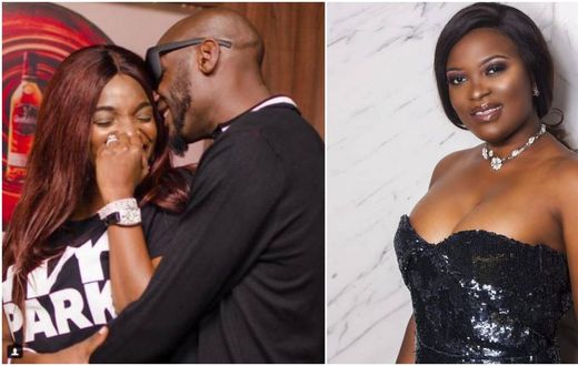 Annie Idibia and her hubby 2Face Idibia with his baby mama Pero Adeniyi [Instagram/AnnieIdibia] [Instagram/Perosiyemi]