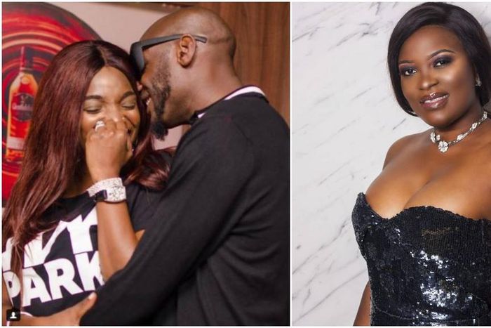 Annie Idibia and her hubby 2Face Idibia with his baby mama Pero Adeniyi [Instagram/AnnieIdibia] [Instagram/Perosiyemi]