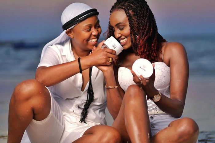 Makena Njeri and Michelle Ntalami