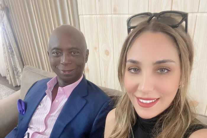 Ned Nwoko and his Moroccan wife Laila Aura [Instagram/PrinceNedNwoko]