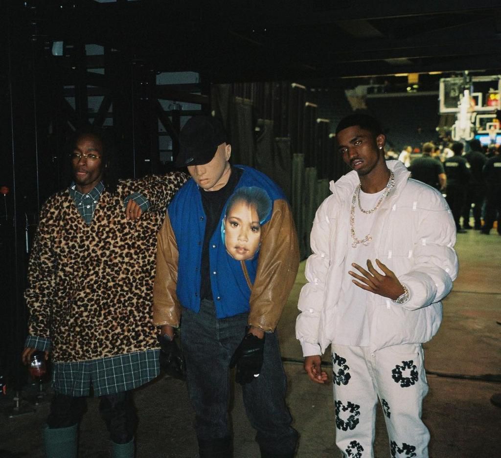 Kenyan rapper Kaycyy Pluto spotted with Kanye West