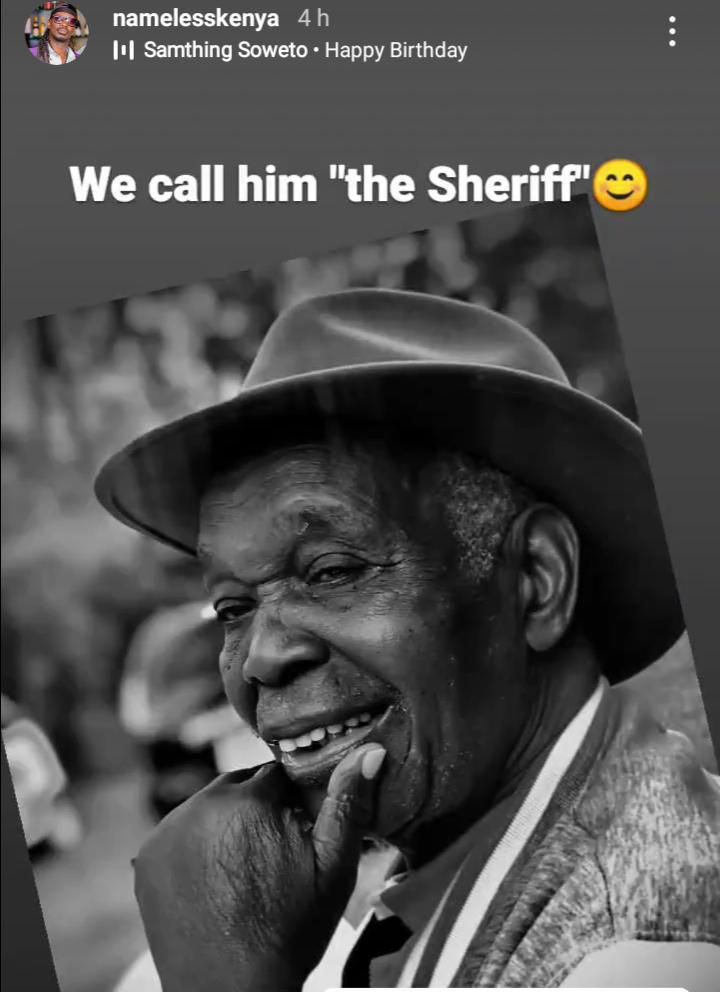 Nameless' dad celebrates 85th birthday