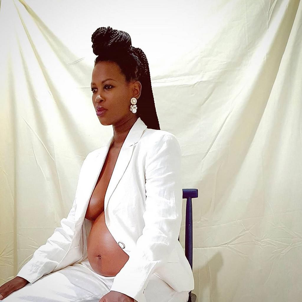 Sauti Sol’s Polycarp and wife Lady Mandy announce pregnancy (Photo)