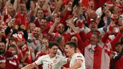 Denmark's win over Russia and passage into the Euro 2020 last 16 was celebrated wildly by the country's passionate support