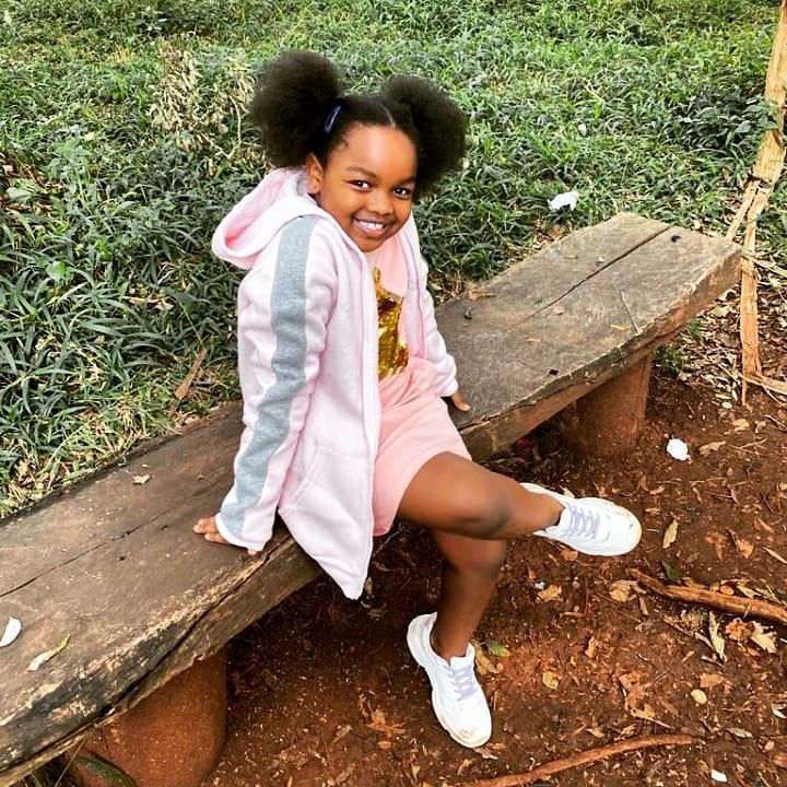 Kenyan Disc Jockey DJ Saint Kevin's daughter