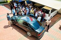 Diamond Platnumz gifts his Employee George Ambangile with Brand New Car (Photos)