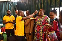 Photos from the launch of Comedian Crazy Kennar's Restaurant