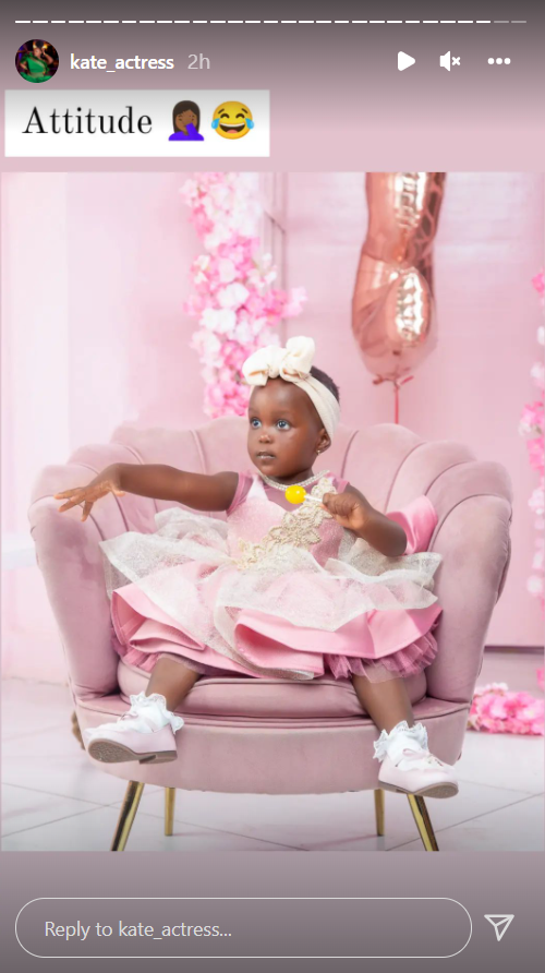 Actor Catherine Kamau-Karanja, Kate Actress celebrates daughter's 2nd birthday with adorable photos
