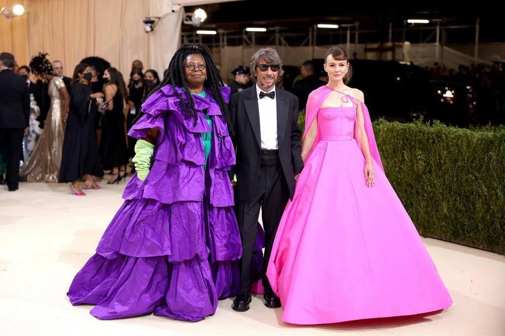 Whoopi Goldberg, Pierpaolo and Carey at the 2021 Met Gala - Photo Credit- Getty Images