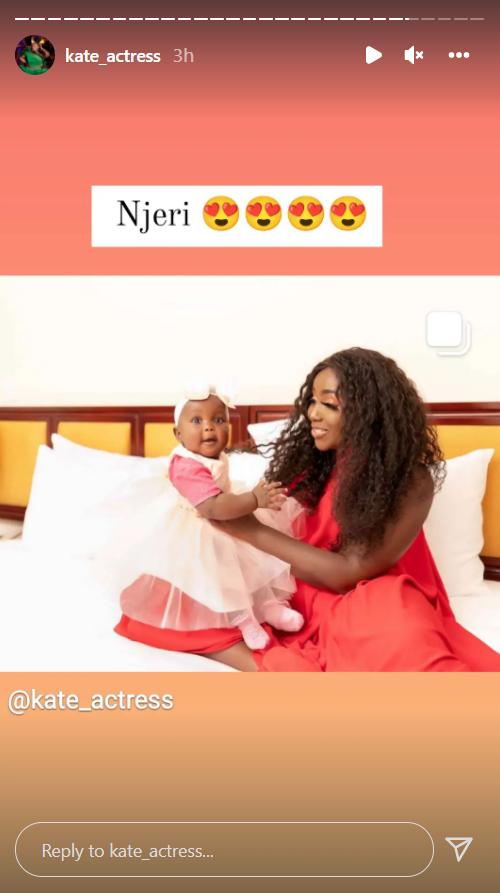 Actor Catherine Kamau-Karanja, Kate Actress celebrates daughter's 2nd birthday with adorable photos