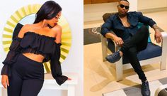 Otile Brown with Girlfriend Nabbi