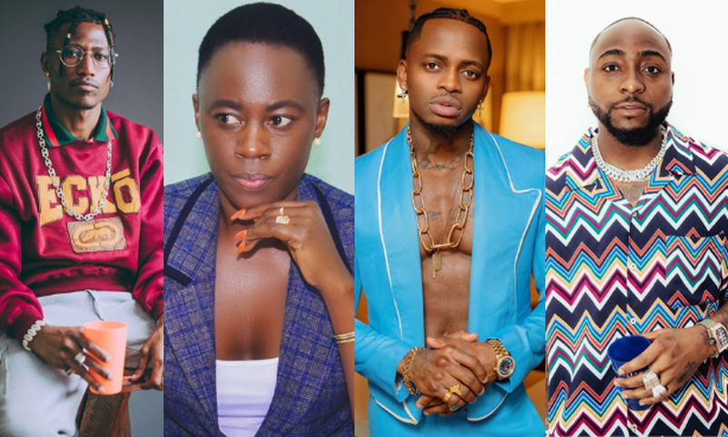 Octopizzo, Akothee, Diamond Platnunz and Davido