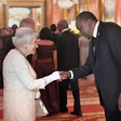 President Uhuru Kenyatta with Queen Elizabeth II