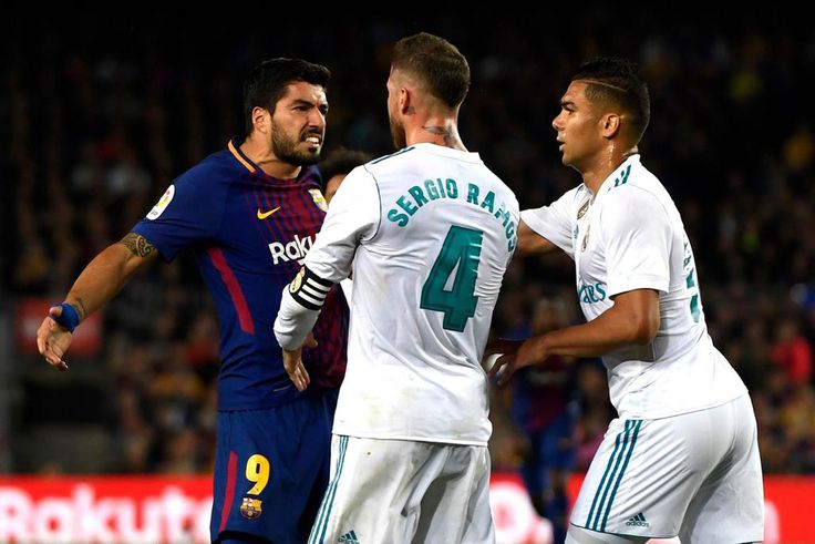 Tempers flare at El Clásico.