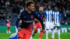 Antoine Griezmann's goal set Atletico Madrid on the path to qualification for the last 16 of the Champions League
