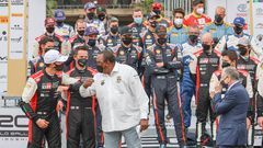 President Uhuru Kenyatta Flags off the WRC Safari Rally 2021 at KICC