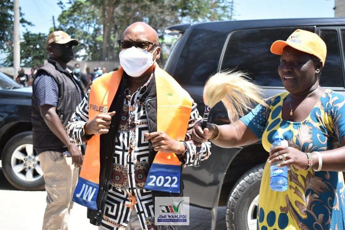 2022 presidential hopeful Jimi Wanjigi