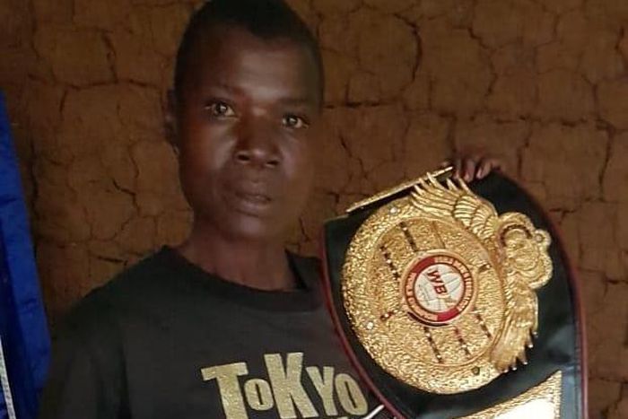 Carol Radull visits Conjestina Acheing at their family home in Yala (Courtesy )