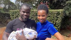 Mulamwah and sonie reveal their daughter’s face for the first time (Photo)