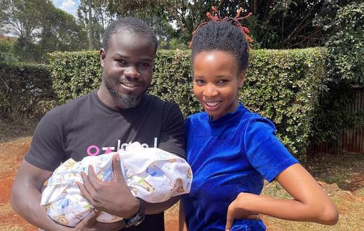 Mulamwah and sonie reveal their daughter’s face for the first time (Photo)
