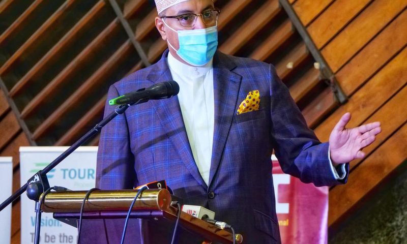 Tourism Cabinet Secretary Najib Balala