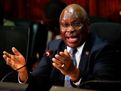 Public Service Commission chairman Stephen Kirogo