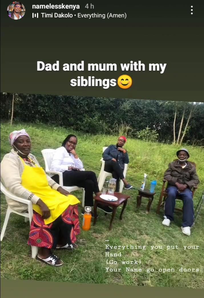 Nameless' dad celebrates 85th birthday