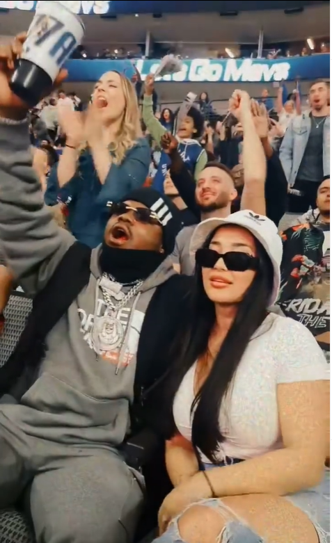 Harmonzie reveals the face of his new Mzungu girlfriend for the first time [Photos]