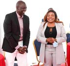 Deputy President William Ruto and Kirinyaga Woman Rep Purity Ngirici