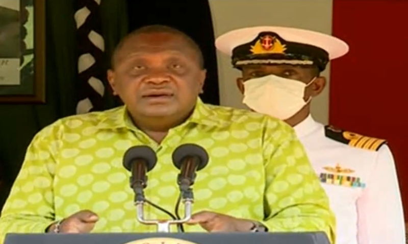 Uhuru give nation address