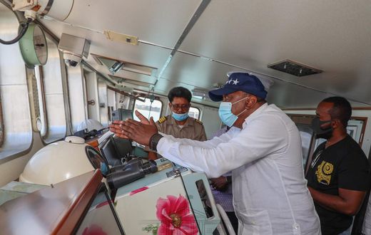 President Kenyatta inspects development projects in Mombasa County