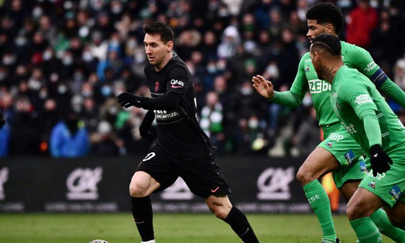 Lionel Messi set up three goals for PSG
