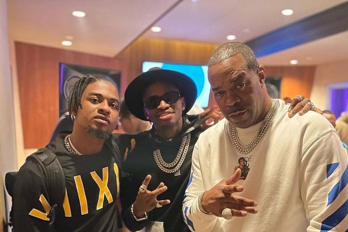 Busta Rhymes Crowns Diamond African Michael Jackson, links up in Studio (Video)