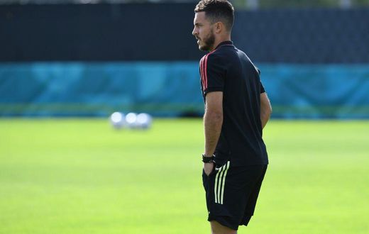 Eden Hazard is yet to start a game at Euro 2020