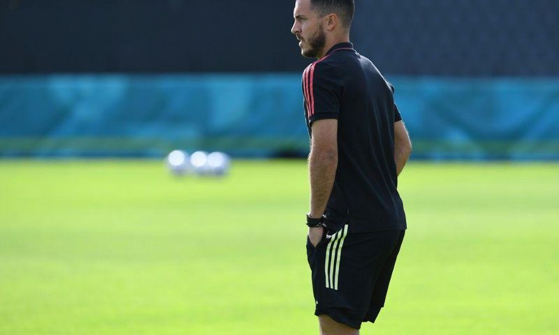 Eden Hazard is yet to start a game at Euro 2020