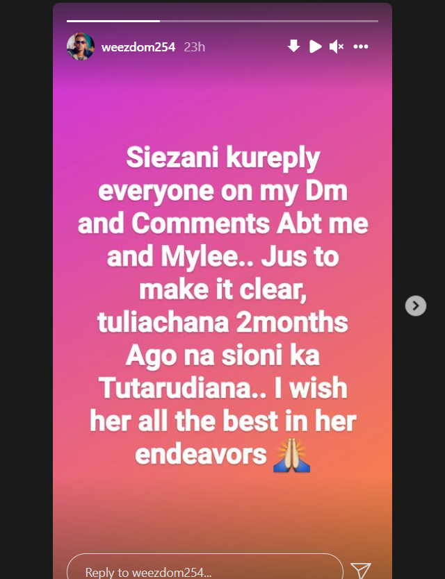 Weezdom's statement