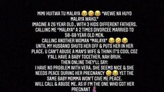 Vera Sidika lashes out at her hubby’s Baby Mama over Deadbeat claims