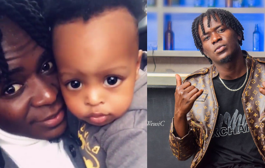 Willy Paul with son Damian