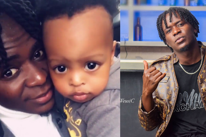 Willy Paul with son Damian