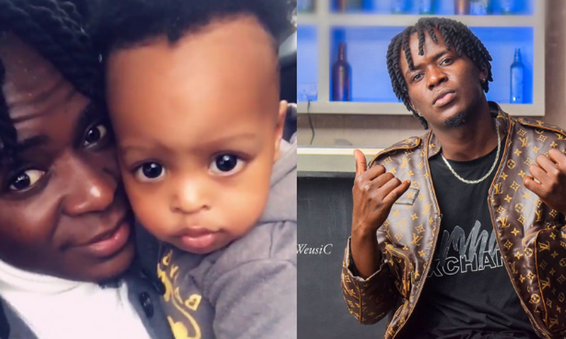 Willy Paul with son Damian